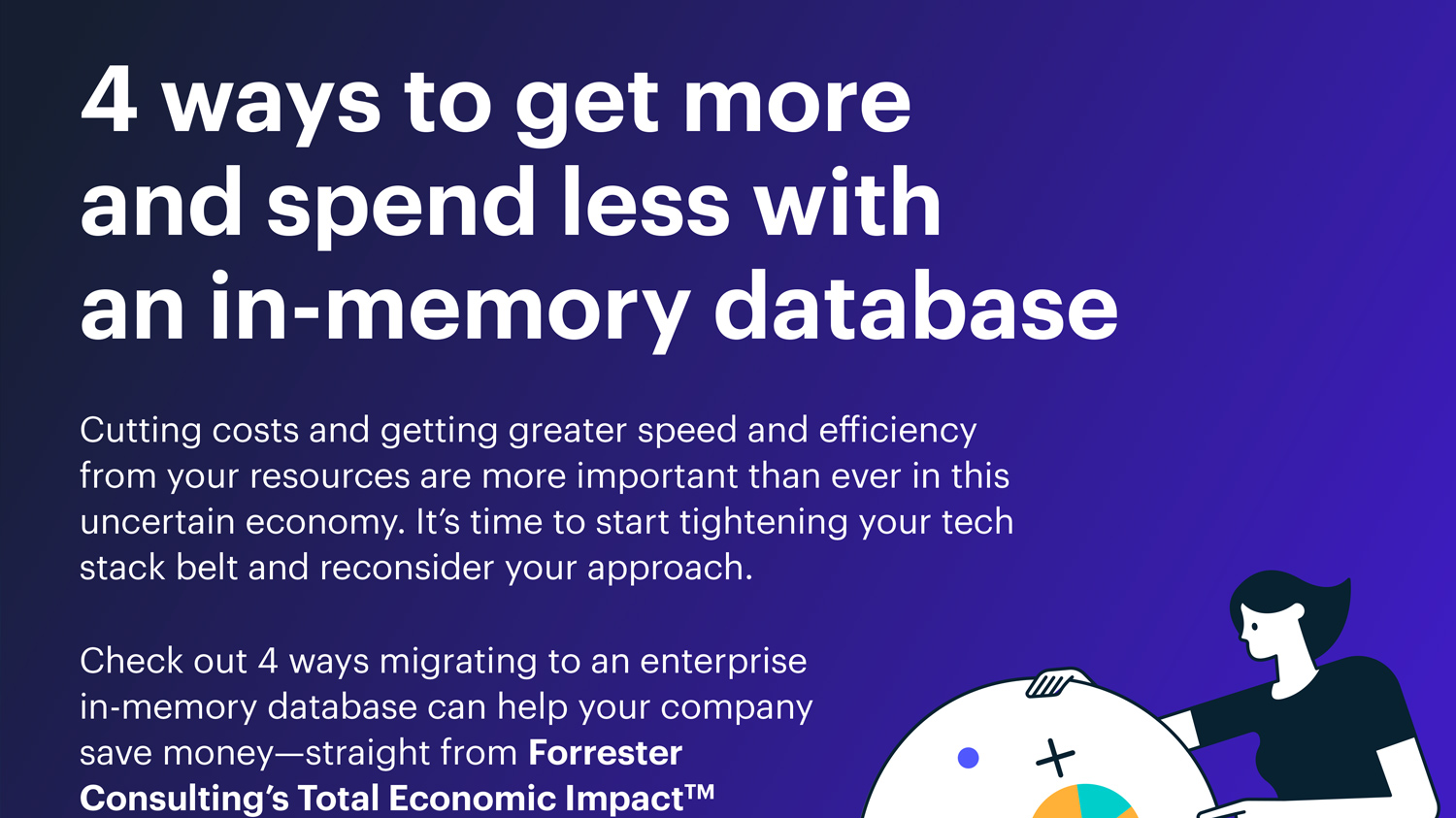 a purple background with the headline 